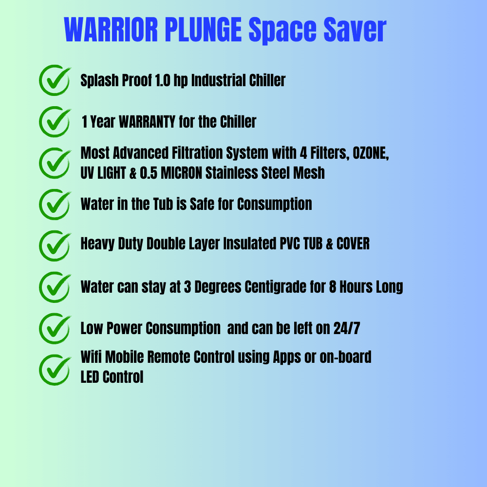 WARRIOR PLUNGE Space Saver